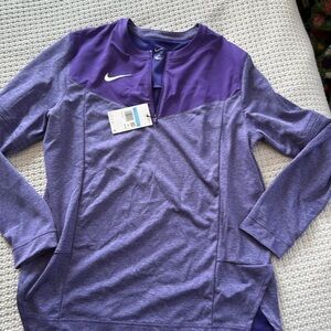 NWT Men’s Nike football 1/4 zip pullover